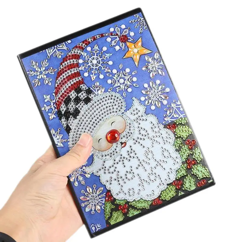 DIY Дед Мороз особой формы алмазная живопись 60 страниц А5 офисный блокнот