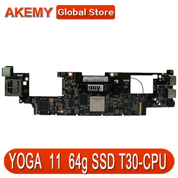 

Original For Lenovo Yoga 11 laptop motherboard With T30 CPU 2G RAM 64G SSD FRU 90002143 11S11201291 MB 100% Tested Fast Ship