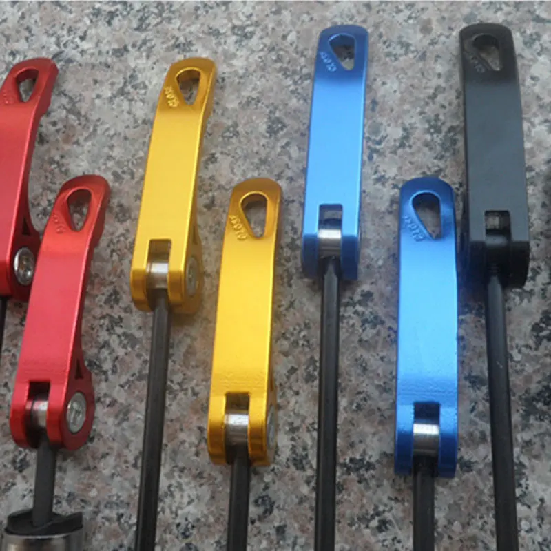 

Bicycle Wheel Hub Skewers Quick Release Bolt Lever Axle Kit Durable Bicycle MTB Wheel Hub Skewers Dropship