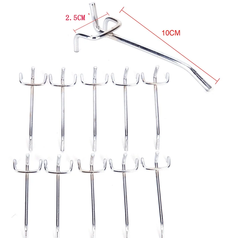 

10* 5/10/15cm Storage Pegboard Hooks Organizing Hanger Clothes-rack Tool Hanger