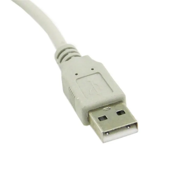 OULLX USB Male to Dual PS2 Female Cable Adapter Converter USB to Two PS/2 Use For Keyboard Mouse Computer Cables & Connectors