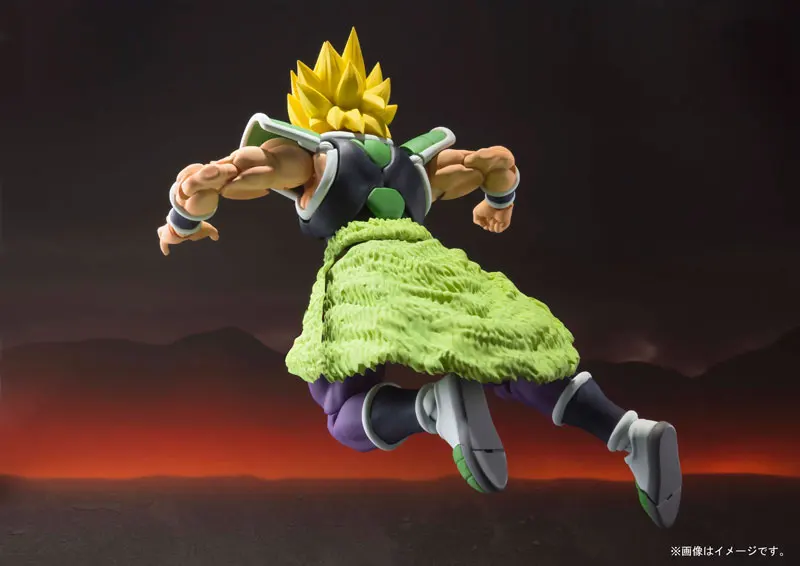PrettyAngel-подлинные духи BANDAI S. H. Figuarts СВЧ Dragon Ball Super Broly супер фигурка