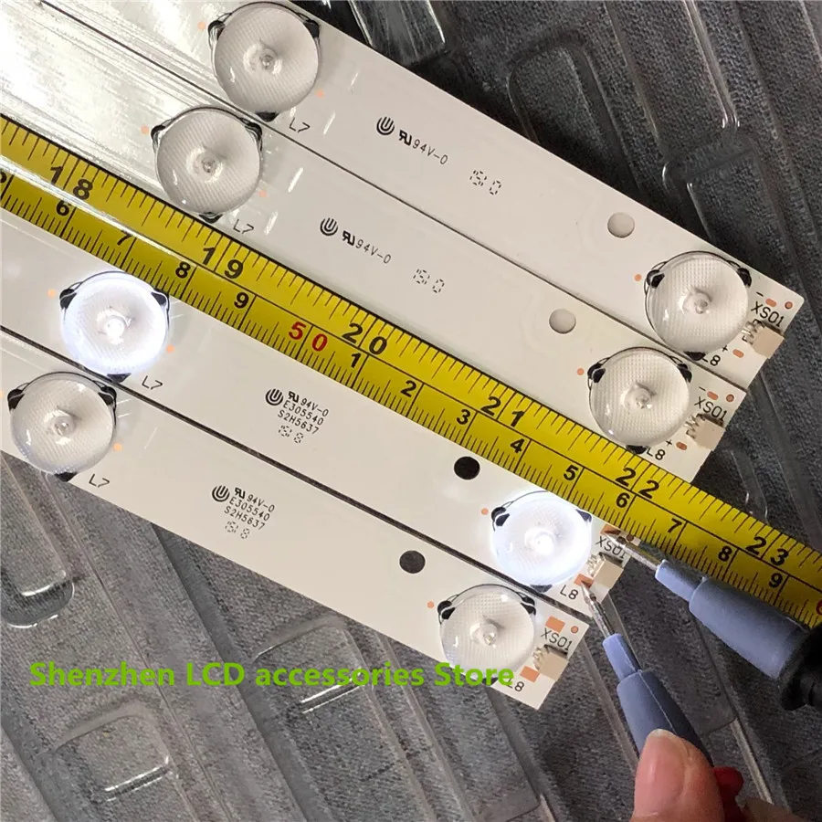 8 шт./лот для 32 дюймовой подсветки ЖК телевизора DLED32HD2X8 0004 005 564 мм светодиодов | Отзывы и видеообзор