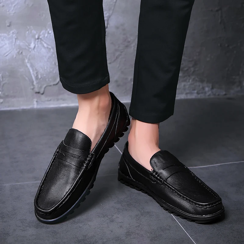 Men Loafers Designer Shoes Men High Quality Men Shoes Fashion Brand Mens Style Shoes Sneakers Men Casual Leather Shoes Sell Hot