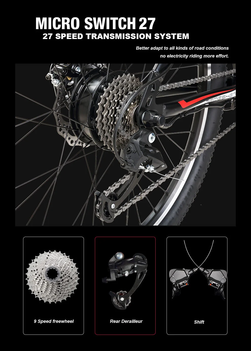 Lightweight Electric Bike 26 Inch Two Wheel Electric Bicycle With Hidden Battery 25KMH Electric Mountain Bike Bicycle (27)