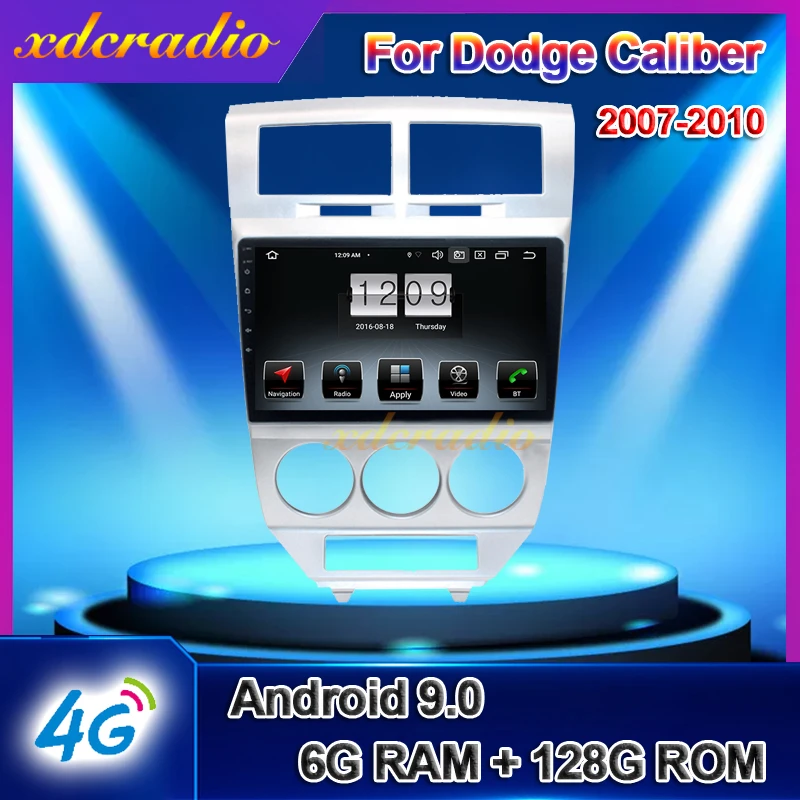 Xdcradio 10 1 дюймов сенсорный экран Android 0 автомобильное радио для Dodge Caliber DVD