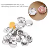 Cloth Bag Cover Buttons Kit DIY Bag Cloth Buckle Set Round Button Base DIY Handmade Crafts Sewing Making Tools 4