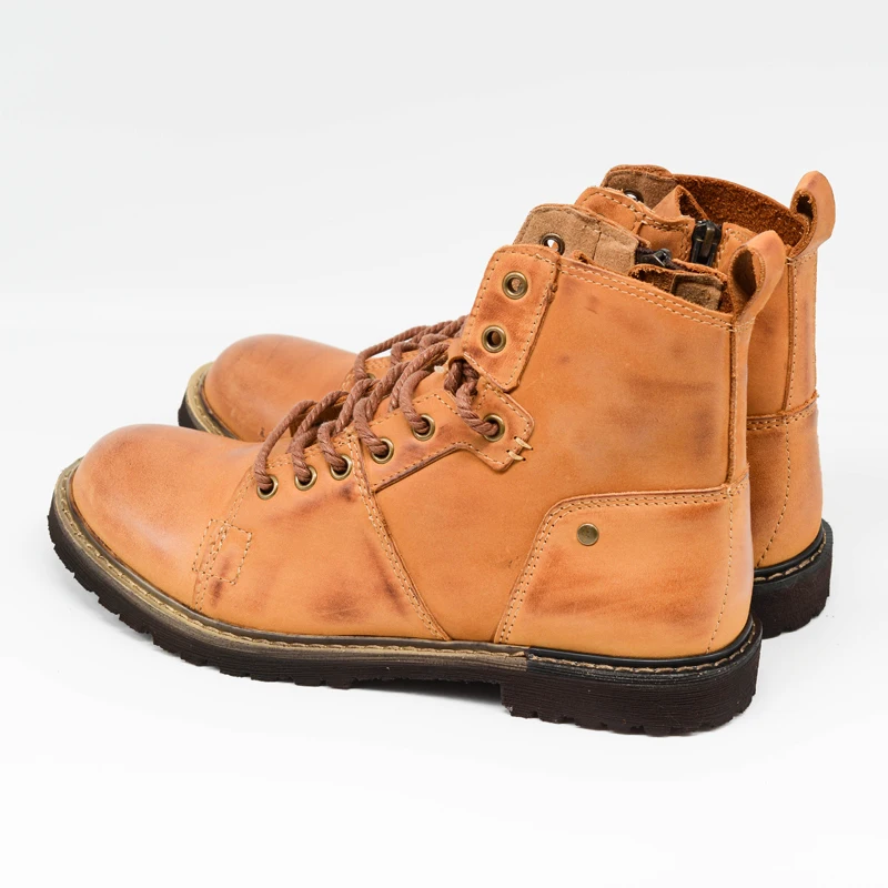 ZFTL, новые мужские рабочие ботинки Ботинки Martin мужские повседневные мотоциклетные ботинки на шнуровке из натуральной кожи, ручной работы, на нескользящей подошве, Осень-зима 121