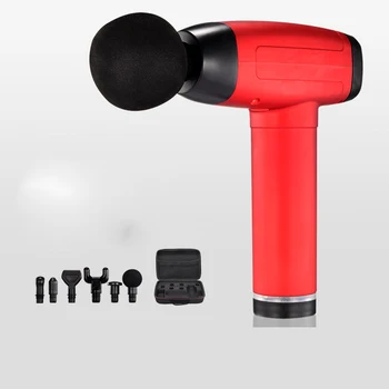 

Vibration Electric Massager Gun LCD Monitor Massage Muscle Training Massage Back Face Massager for Neck Slimming Body Massagers