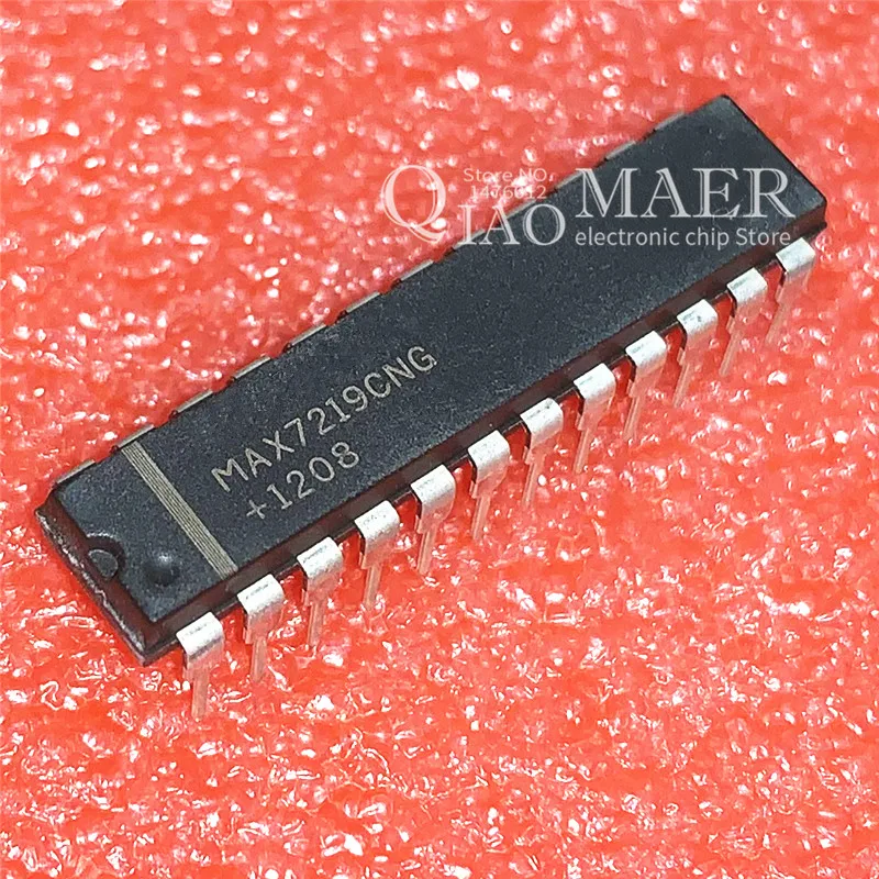 50 шт./лот MAX7219CNG MAX7219 DIP-24