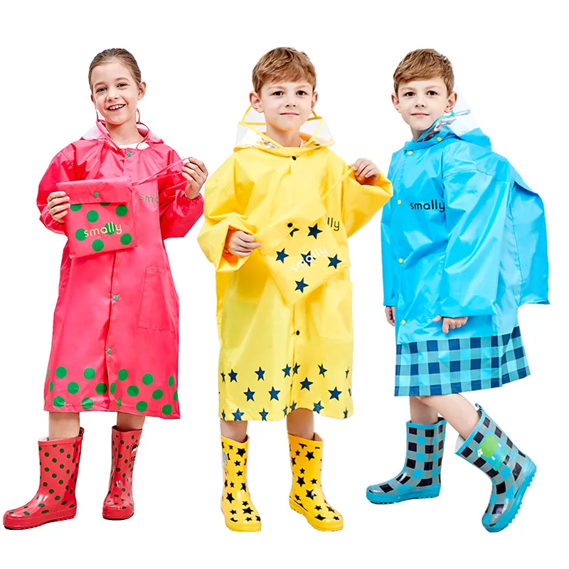 Детский непромокаемый плащ; плащ-дождевик; Chubasquero Gabardina Capa De Chuva; куртка-дождевик; Jas Hujan Regenjas Capa De Chuva Infantil