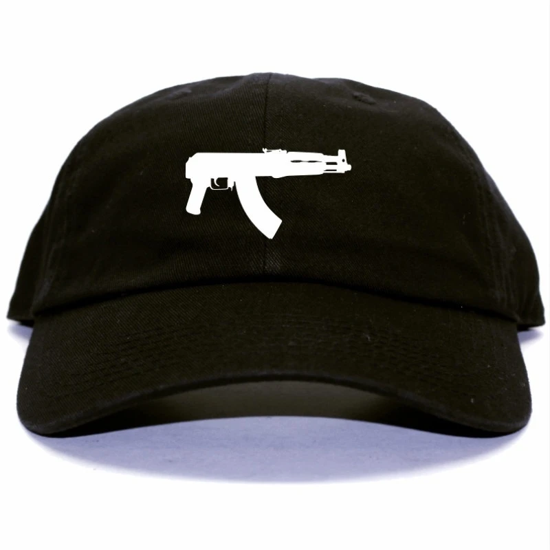 Новая Кепка для папы Draco на заказ, неструктурная Черная кепка Ak 47