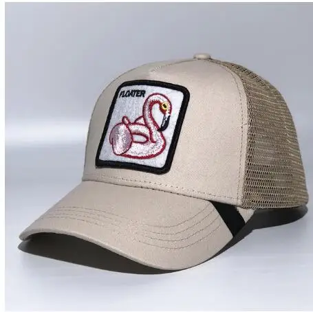 

NEW High quality Goorin TRUCKER Hat Snapback Cap ANIMAL FARM embroidery FLOATER-KHAKI
