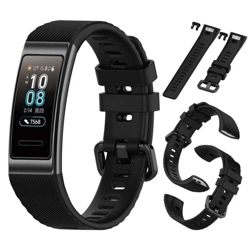 Сменный ремешок для часов Huawei Band 3 Pro силиконовый браслет
