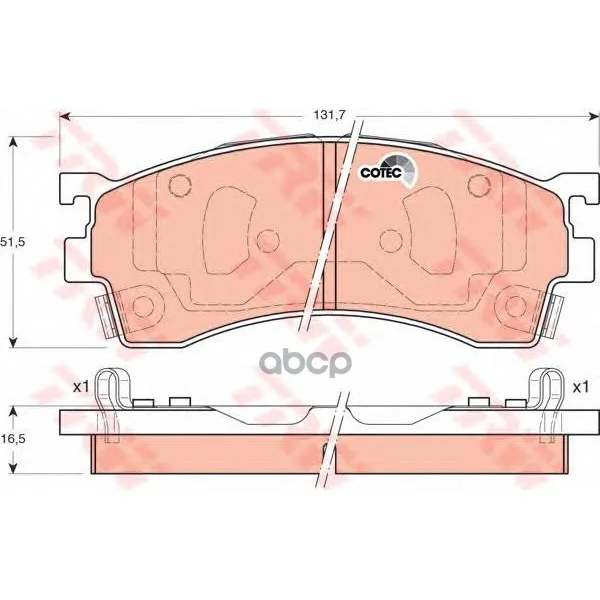 Колодки Передние Mazda 323 94-04 626 (Gf) -99 Gdb3192 TRW/Lucas арт. GDB3192 | Автомобили и мотоциклы