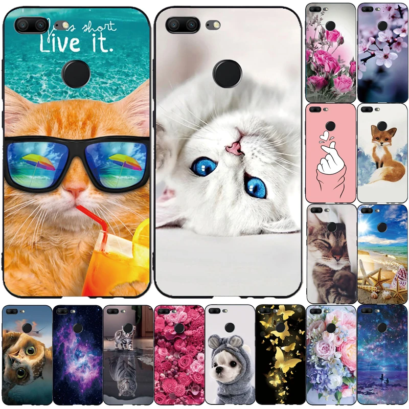 Силиконовый чехол PAZAK для смартфона Huawei Honor 9/9 Lite дизайн в ассортименте | Мобильные