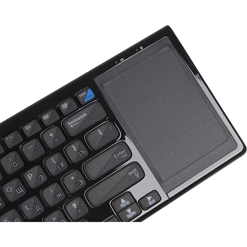 Клавиатура Oklick 850ST черный USB беспроводная slim Multimedia Touch