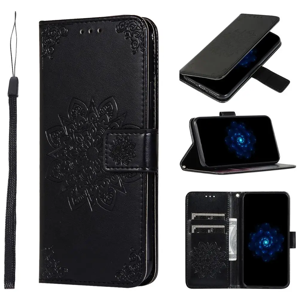Чехол-бумажник с объемным цветочным рисунком для SAMSUNG NOTE 10 PRO, чехол для Note 10, откидная сумка для мобильного телефона Galaxy note 10 PLUS, кожаный