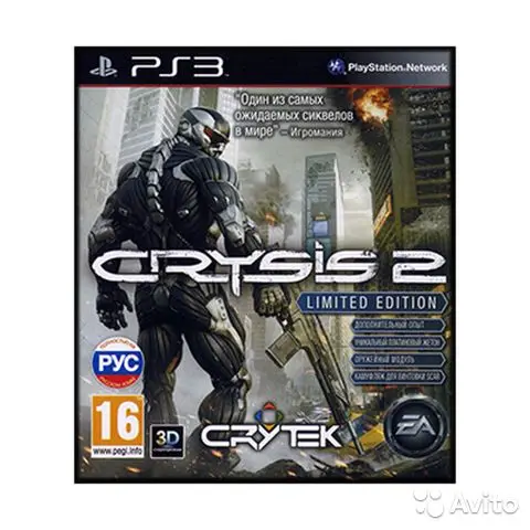 Crysis 2 (PS3) б/у RUS | Электроника