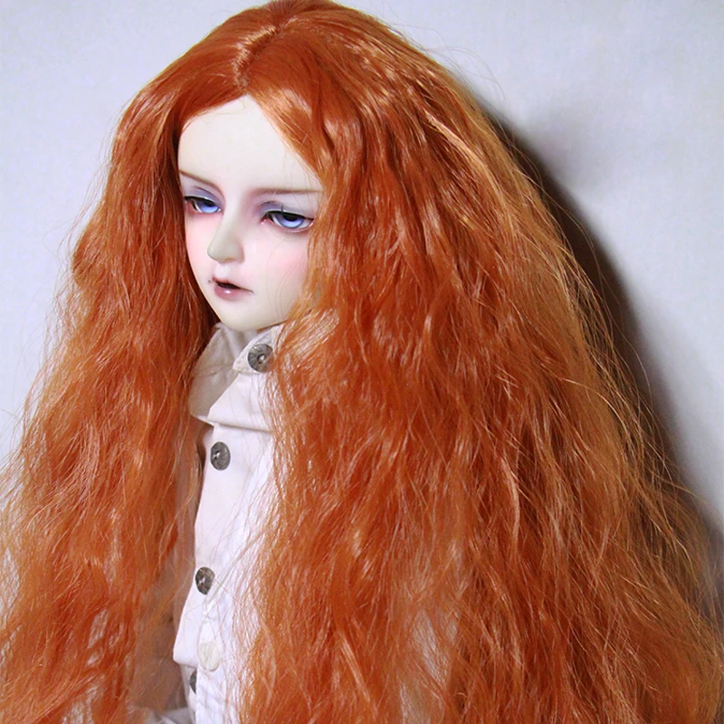 

New Style 1/3 1/4 1/6 1/8 Bjd SD Wig Long Wavy Wig Hair High Temperature Wire BJD Wig