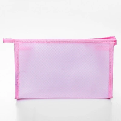 SNUGUG, брендовая дорожная косметичка на молнии для женщин, ПВХ, дорожная косметичка, органайзер, водонепроницаемые женские косметички, прозрачный комплект - Цвет: Pink