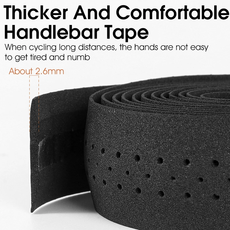 EVA Shock Absorbing Road Bike Bar Tape 6