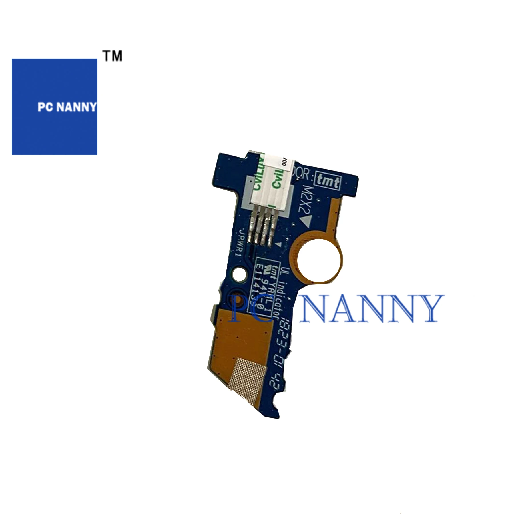 

PCNANNY FOR DELL 3579 3779 G3 power board with cable DJ2X3 0DJ2X3 LS-F614P test good