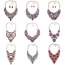 PPG& PGG брендовые металлические массивные ожерелья для женщин, богемные цветные чокер с подвеской, массивные ожерелья, свадебные ювелирные изделия