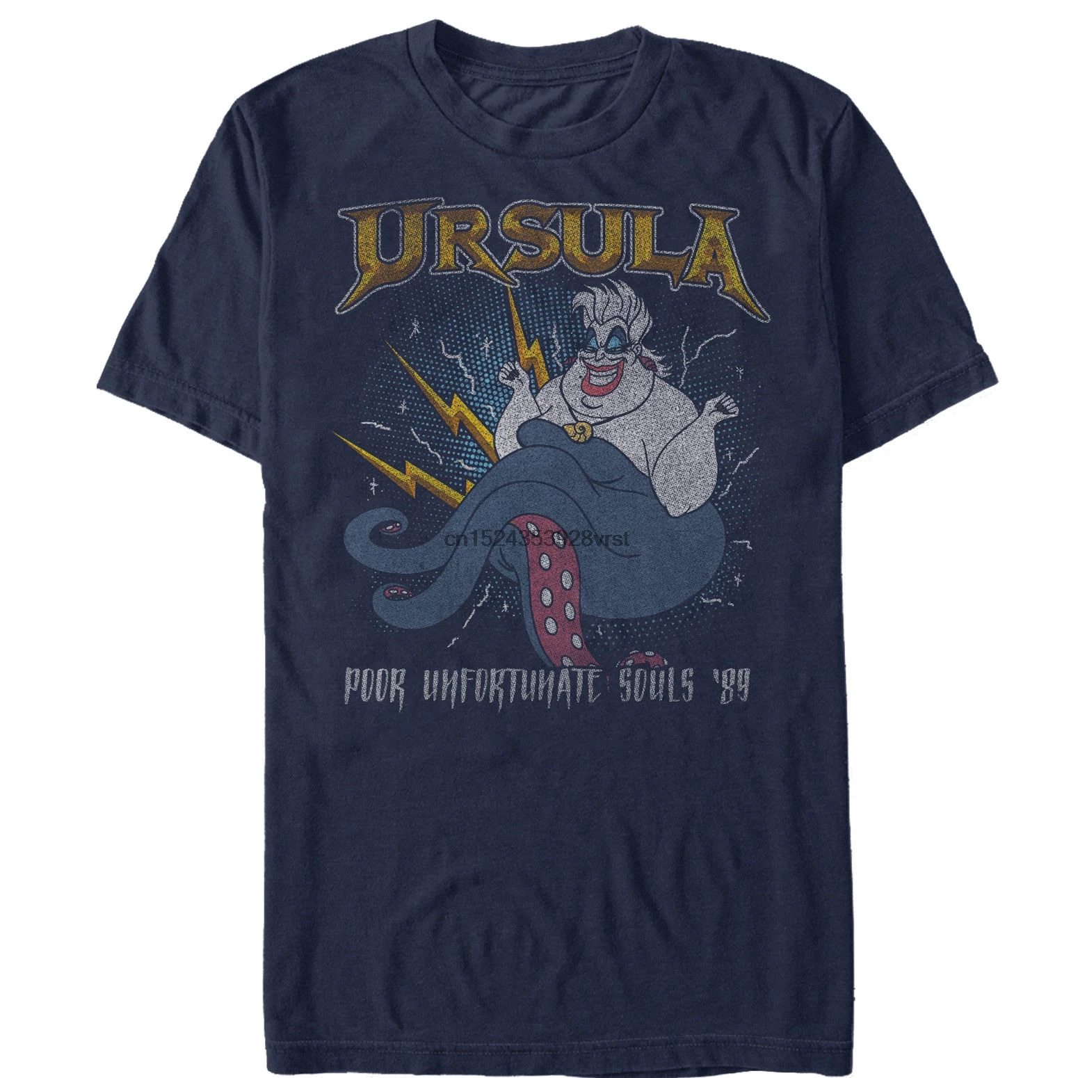 

The Little Mermaid Ursula Rocker Mens Graphic T Shirt