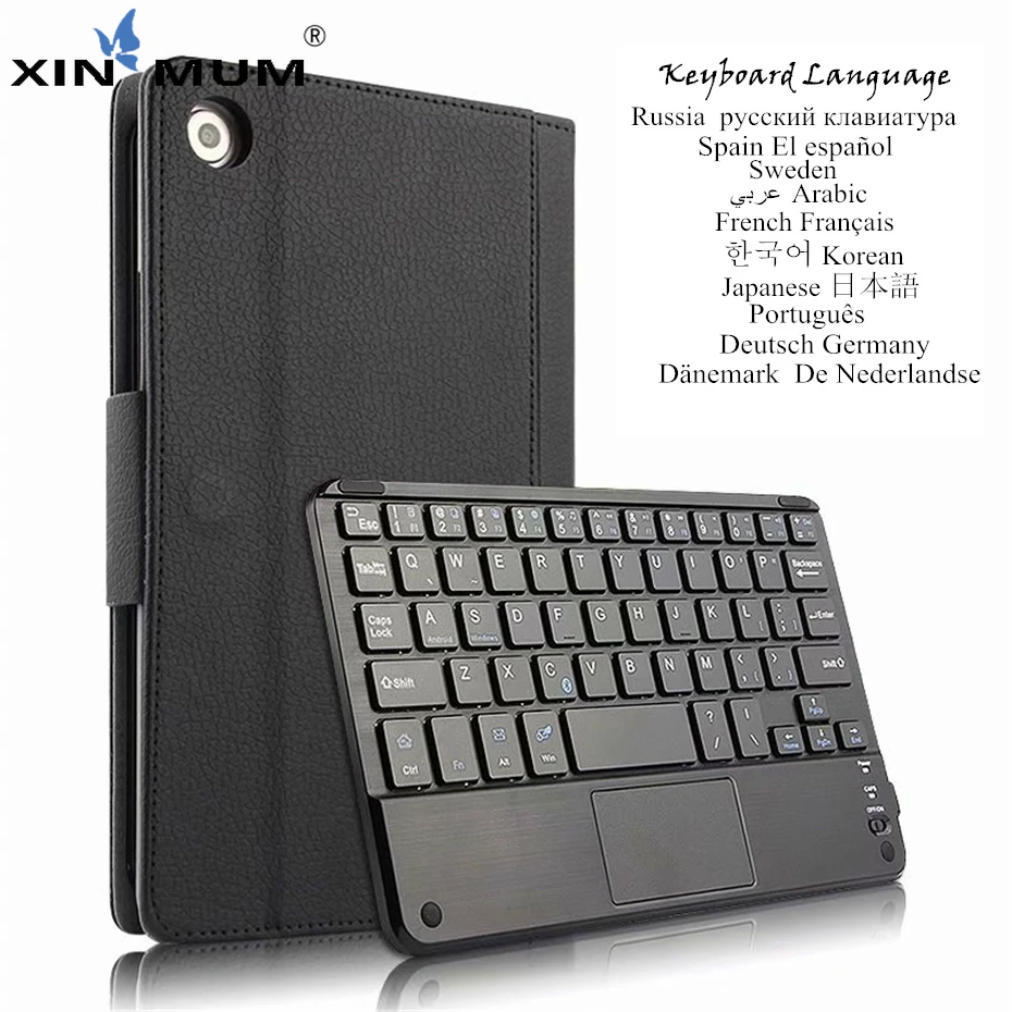 

For Huawei MediaPad M5 8.4'' Case Bluetooth keyboard Protector Tablet Cover Media Pad M5 SHT-W09/AL09 Multilingual language