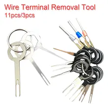 11 шт./3 шт. Инструменты для удаления клемм автомобильная электрическая проводка обжимной разъем контактный экстрактор комплект