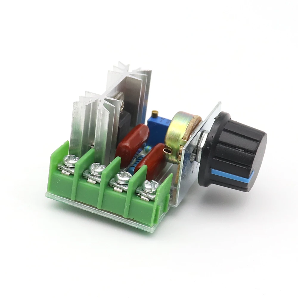 Термостат электронный регулятор напряжения модуль 2000 Вт SCR диммеры с затемнением