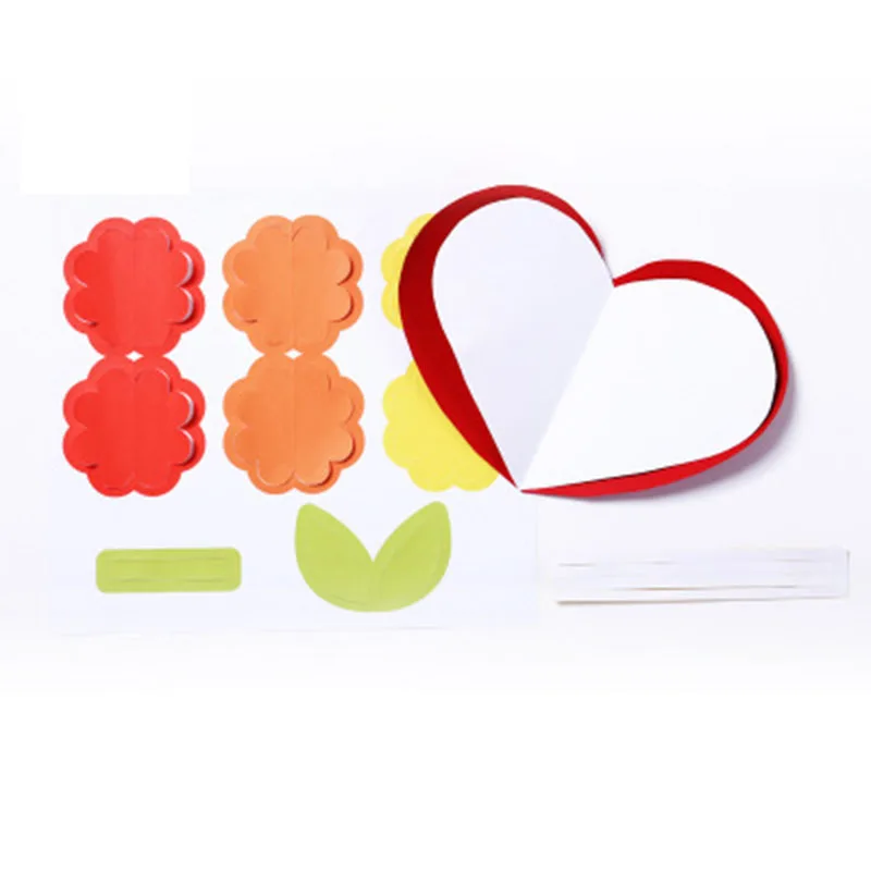  Teacher's Day Hand-made Diy Kindergarten Hand-made Three-dimensional Greeting Card for Children Cre - 4000063990964