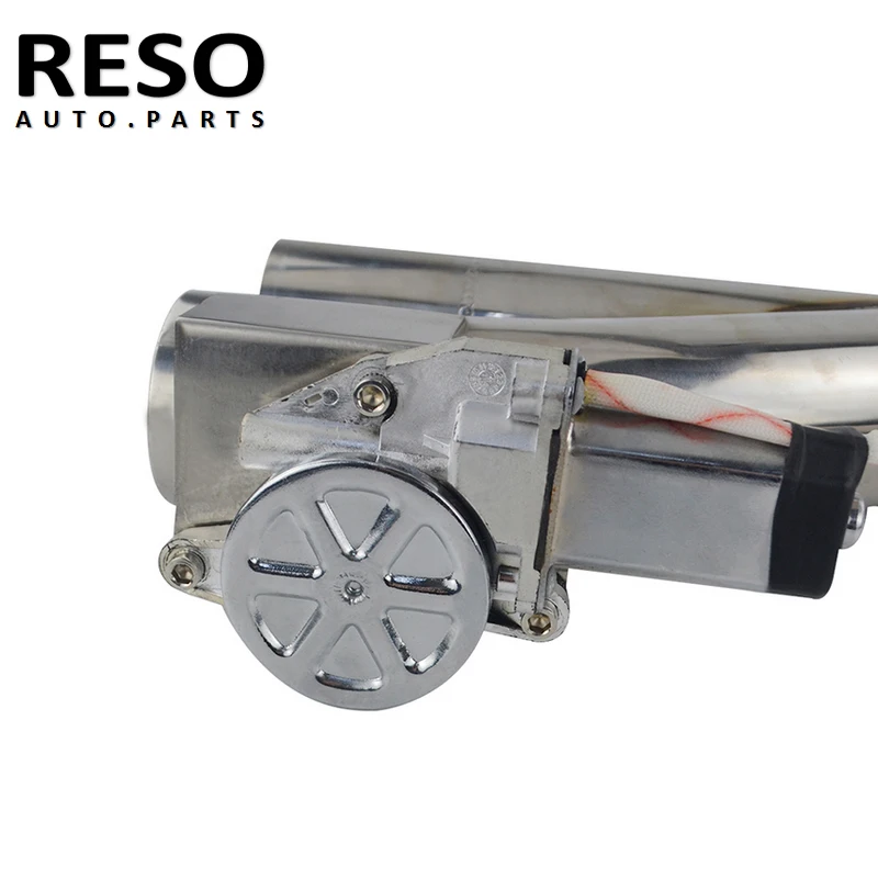 Универсальный " Электрический выхлоп водосточной трубы вырез E-Cut двойной клапан дистанционного беспроводной нержавеющая сталь 304