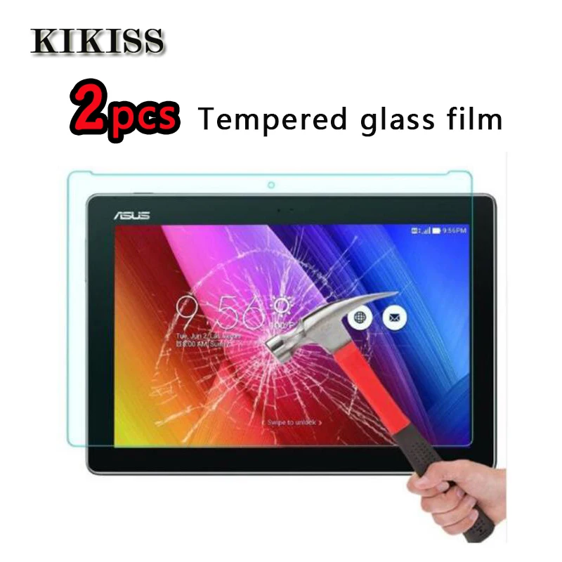 2 шт. закаленное Стекло Экран Защитная крышка для Asus ZenPad 10 Z300C Z300CL Z300CG Z300 Z300M P021 P01T 10," Z301ML планшеты защитный чехол