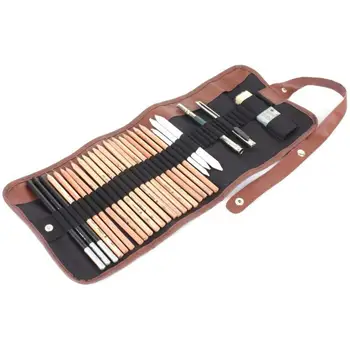 

29 pcs Sketch set pencil storage full set of adult sketch painting tool set beginner sketch drawing art supplies