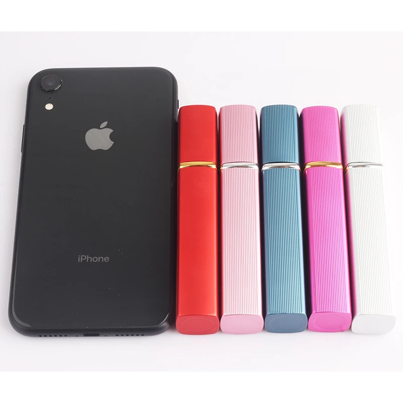 12ml Stripe Travel Sub Bottle Mini Portable Perfume Dispensing Tool Glass Refillable Spray Bottle Empty Cosmetic 3
