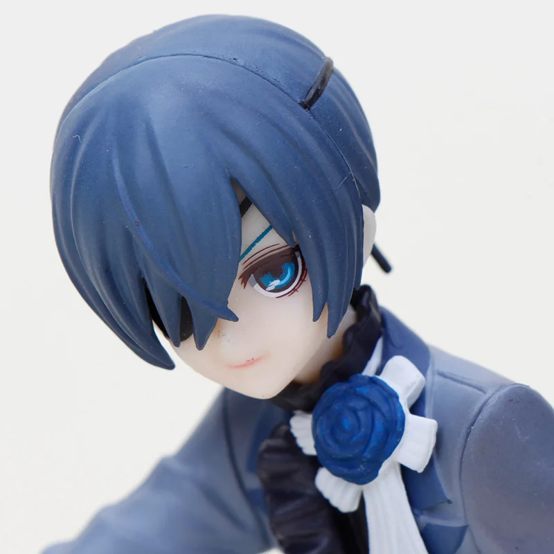 21 см Черный Дворецкий фигура Kuroshitsuji Ciel Phantomhive фигурка Коллекция Модель Куклы