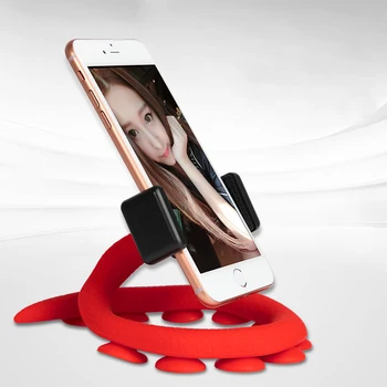 

Flexible Smartphone Selfie Stick | Lazy Snake Phone Pod | Camera Tripod Mount | Suction Cup Pad for Gopro, SJCAM Action Cameras