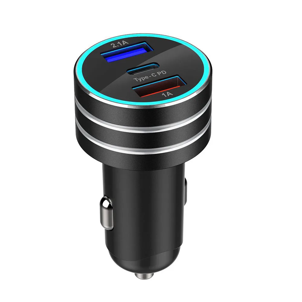 Автомобильное зарядное устройство прикуриватель двойной USB адаптер напряжение Разъем для Apple Phone