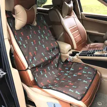 Чехол для на автомобильное сиденье для перевозки собак Ручная стирка ремень безопасности Полный протектор для вашего питомца заднее сиденье водонепроницаемый нескользящий высокое качество моющийся