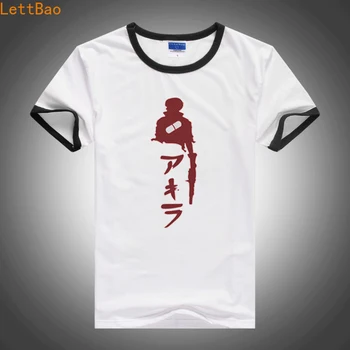 

Kaneda Anime Manga Streetwear T-Shirt Harajuku White Men T Shirt Ulzzang Fun Kawaii Men Tshirt O-Neck Summer Casual Male Tops