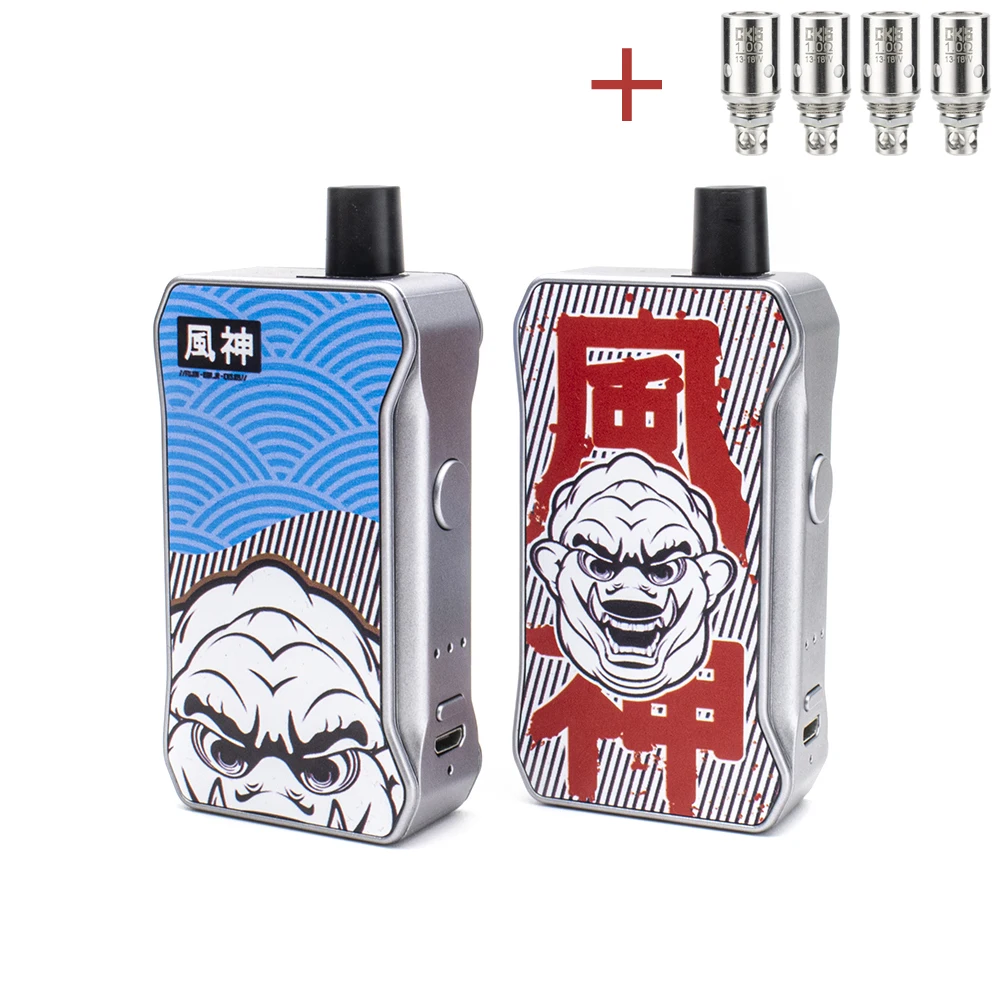 CKS Junior Pod Starter Kit 1000 мАч с 4 шт. катушки 0.6ohm 1.0ohm Сменная сетка электронные сигареты
