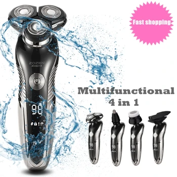 

Electric shaver men's shaver portable beard repairer multi-function styler whole body washing USB charging universal Trim nose