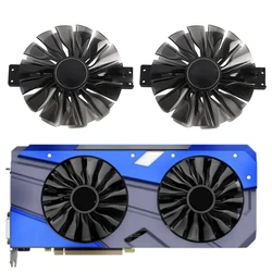 Carte graphique MSI PALIT GEFORCE GTX1080Ti, 11 go, Double couche, 95mm, ventilateur de refroidissement 