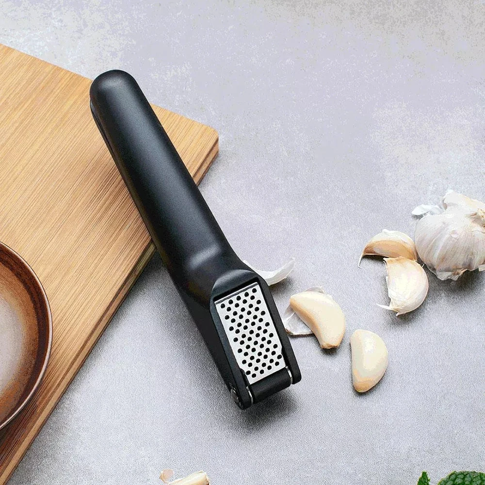 Gadgetoo Huohou - Manual Kitchen Garlic Press, Crusher, Kitchen Tool, Cutter, Fruit And Vegetable Pressing Tool