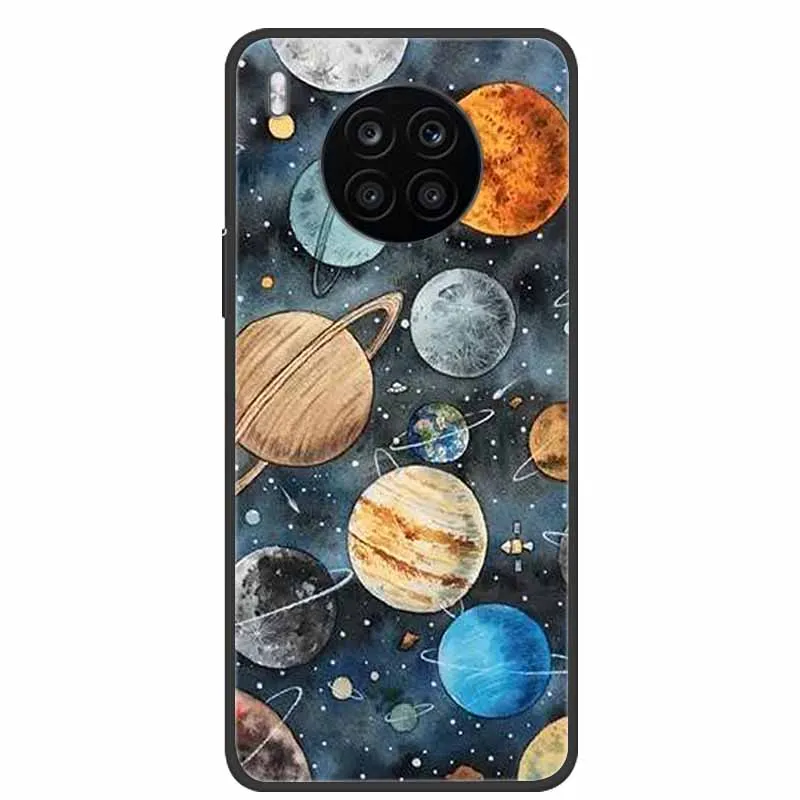Shockproof Soft Silicone TPU Back Cover – Cute Cartoon Design