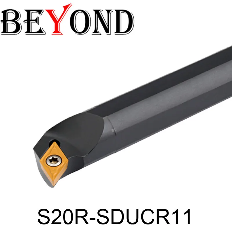 

BEYOND S20R-SDUCR11 20mm lathe tools internal Turning Tool holder boring bar SDUCR machine carbride inserts cnc S20R-SDUCL11