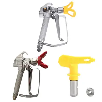 

Universal Spray Gun Quick Edge Airless Paint Sprayer 3600psi Tungsten Steel Spraying Guide Machine Power Accessories