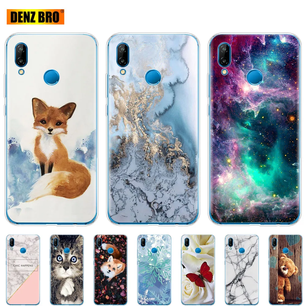

soft silicone case for huawei Nova 3 3i 3e cases soft TPU cover for Nova3 nova3i INE-LX2 INE-LX9 funda Back cover Coque bumper